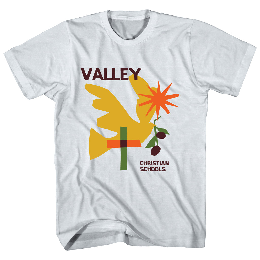 Collage Youth T-Shirt Ash Grey