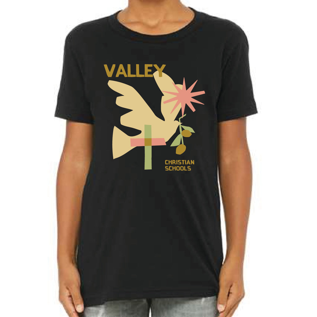Collage Youth T-Shirt Black