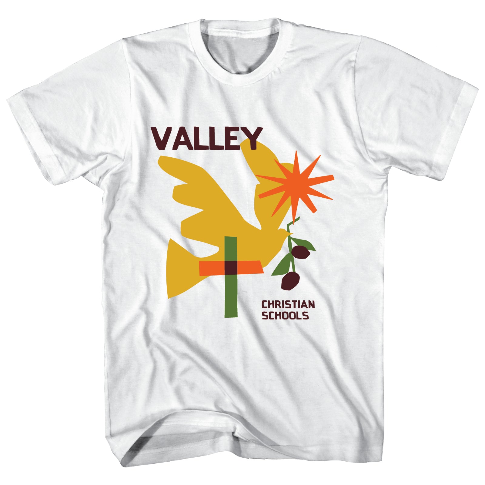 Collage Youth T-Shirt White