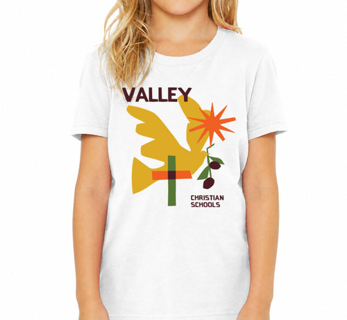 Collage Youth T-Shirt White