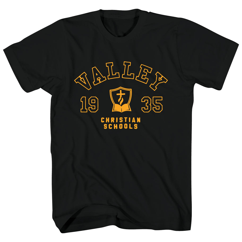 Crest Youth T-Shirt Black