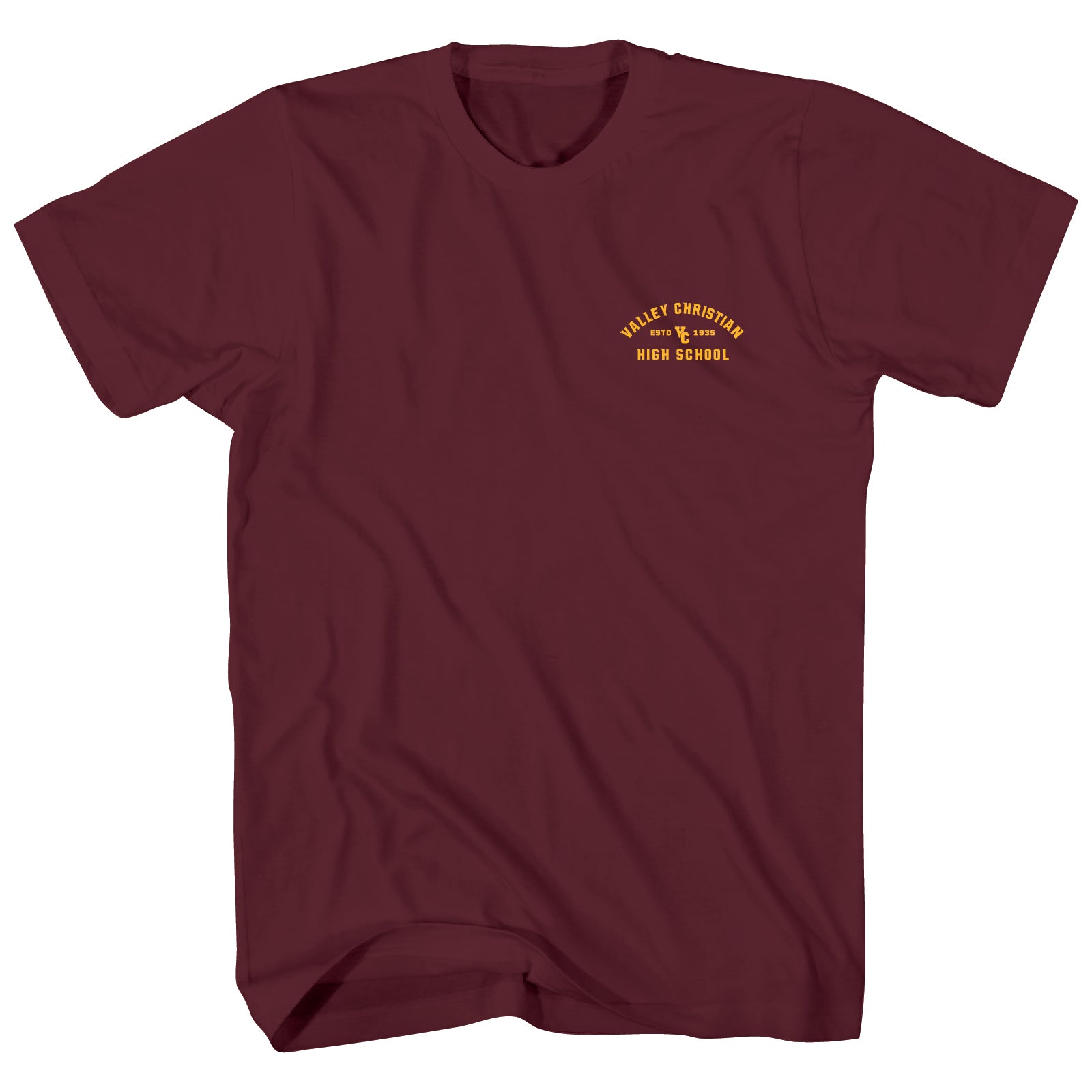 Location Adult T-Shirt Maroon
