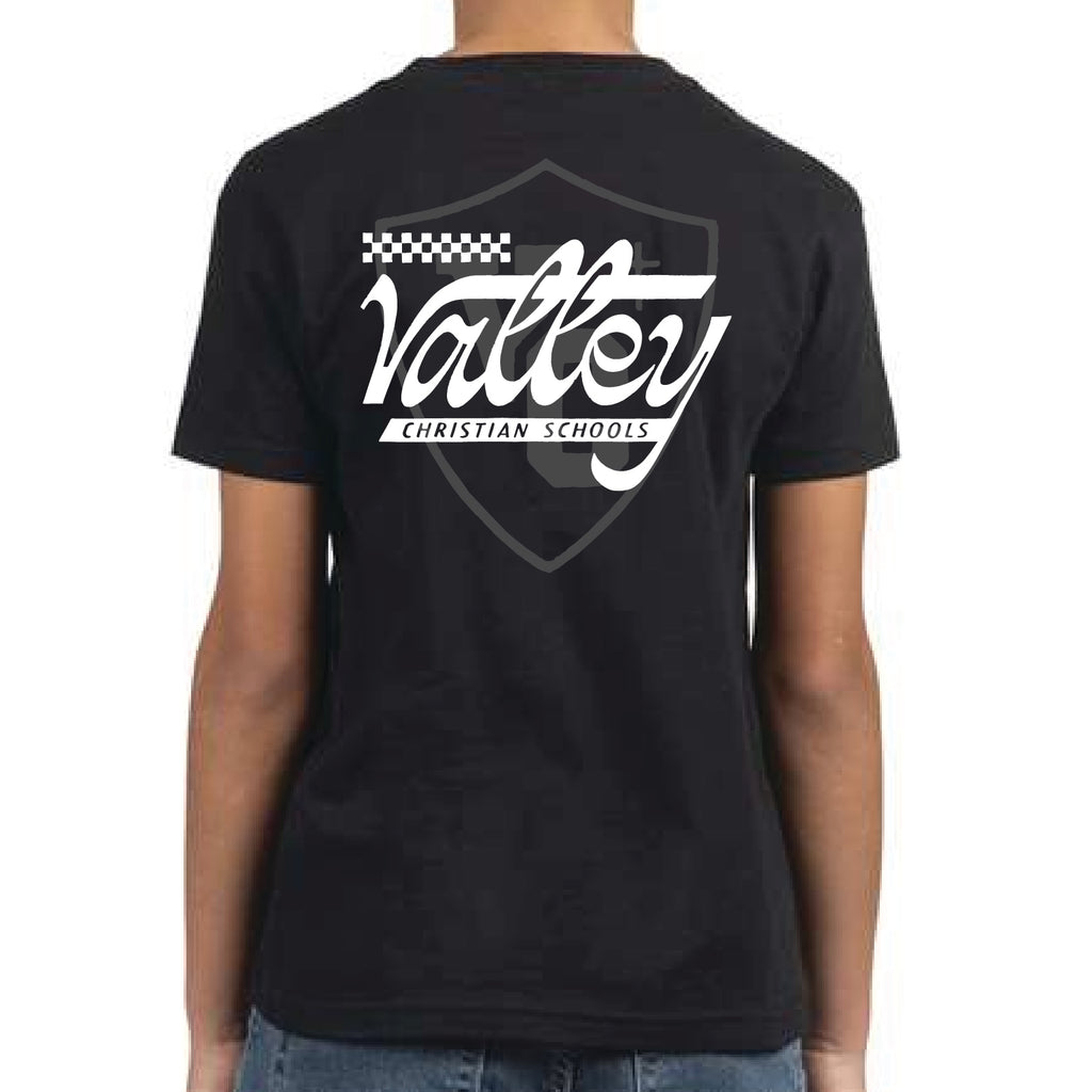 Script Youth T-Shirt Black