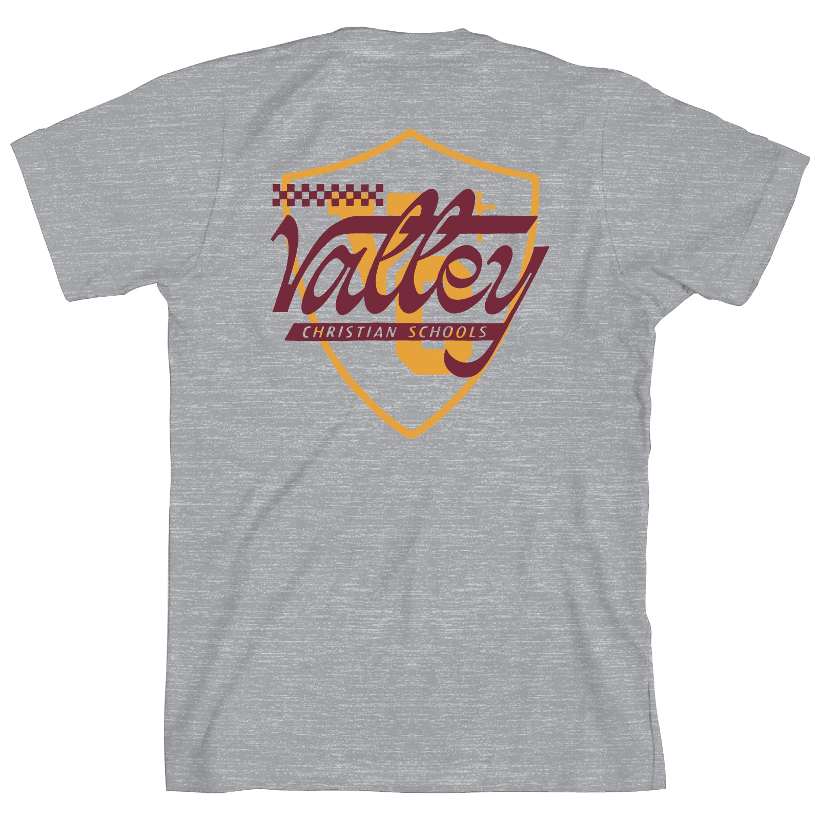 Script Youth T-Shirt Heather Grey
