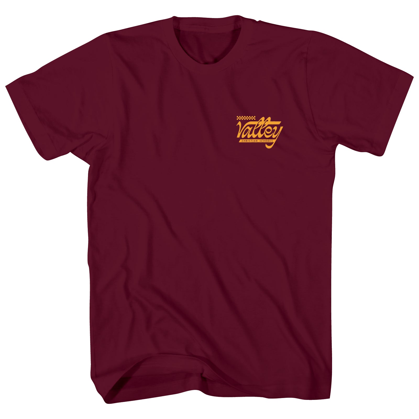 Script Youth T-Shirt Maroon