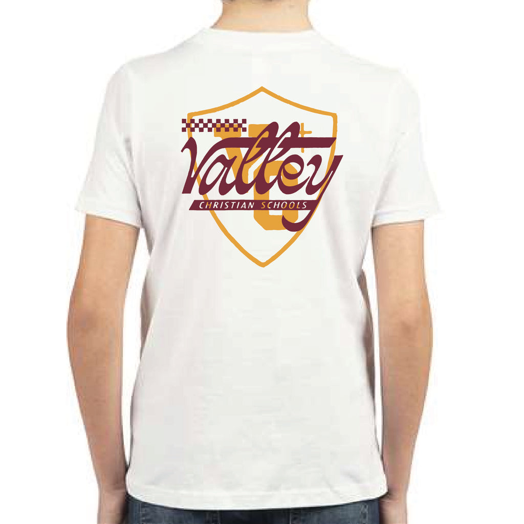 Script Youth T-Shirt White