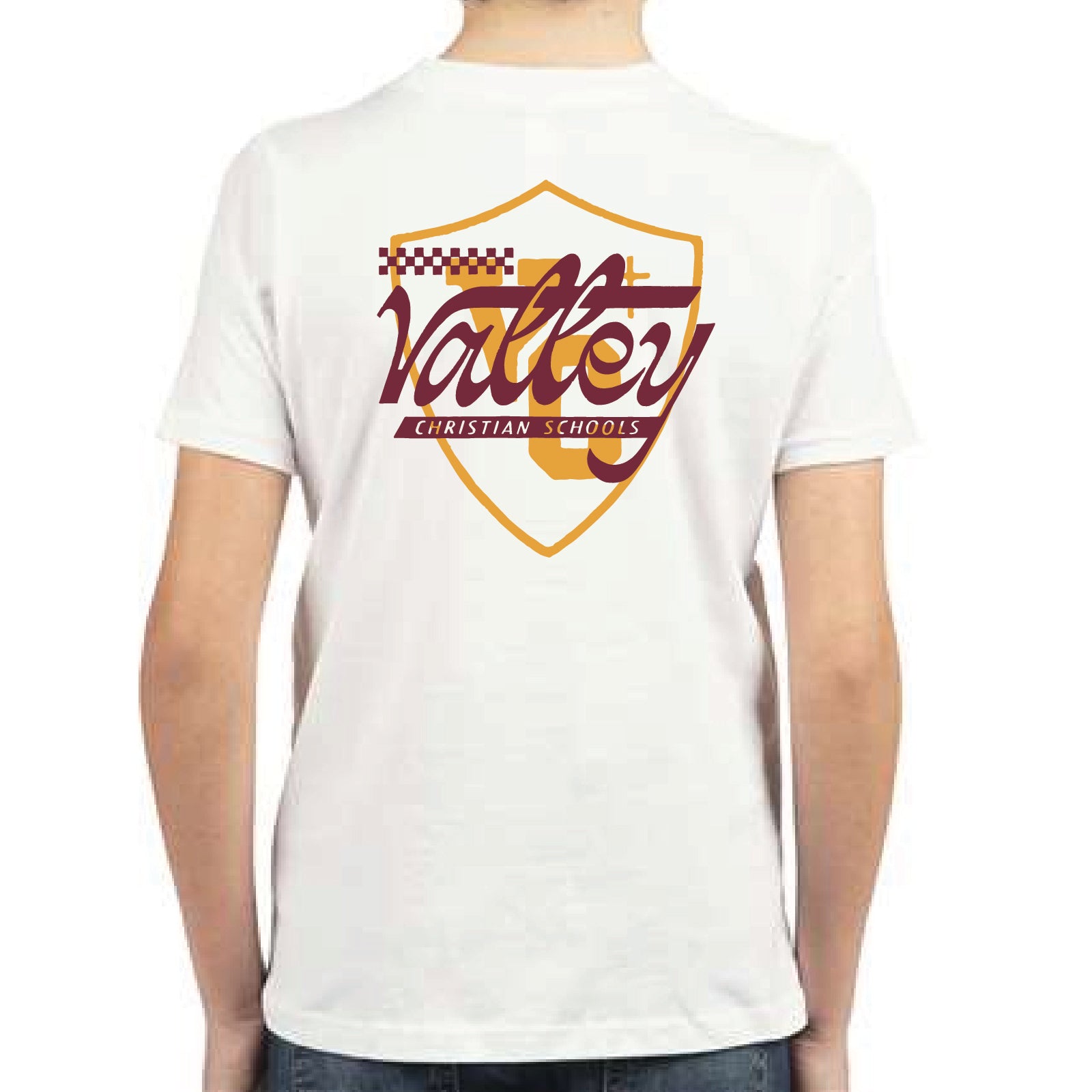 Script Youth T-Shirt White