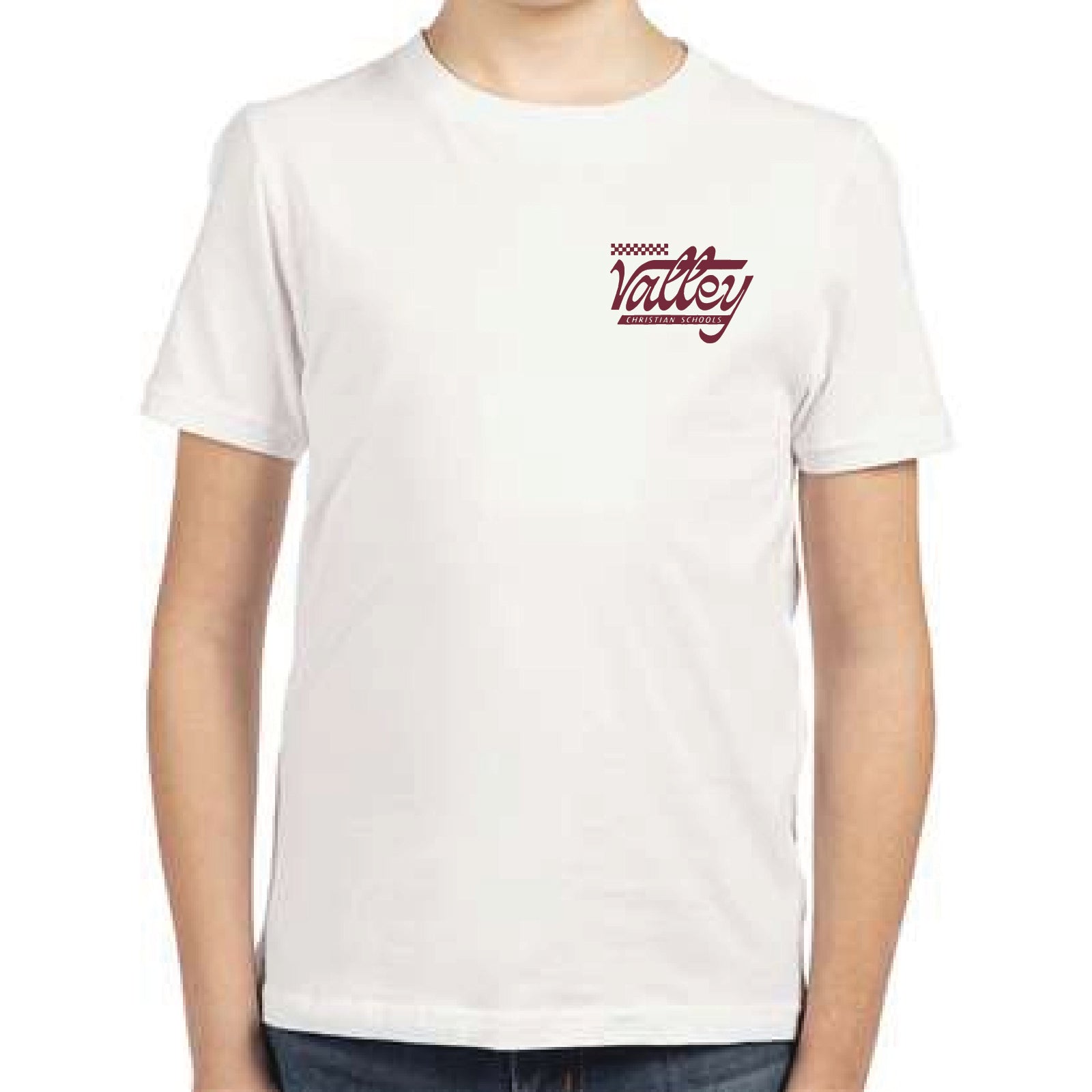 Script Youth T-Shirt White