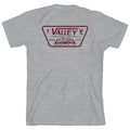 Valley Shield Youth T-Shirt Heather Grey