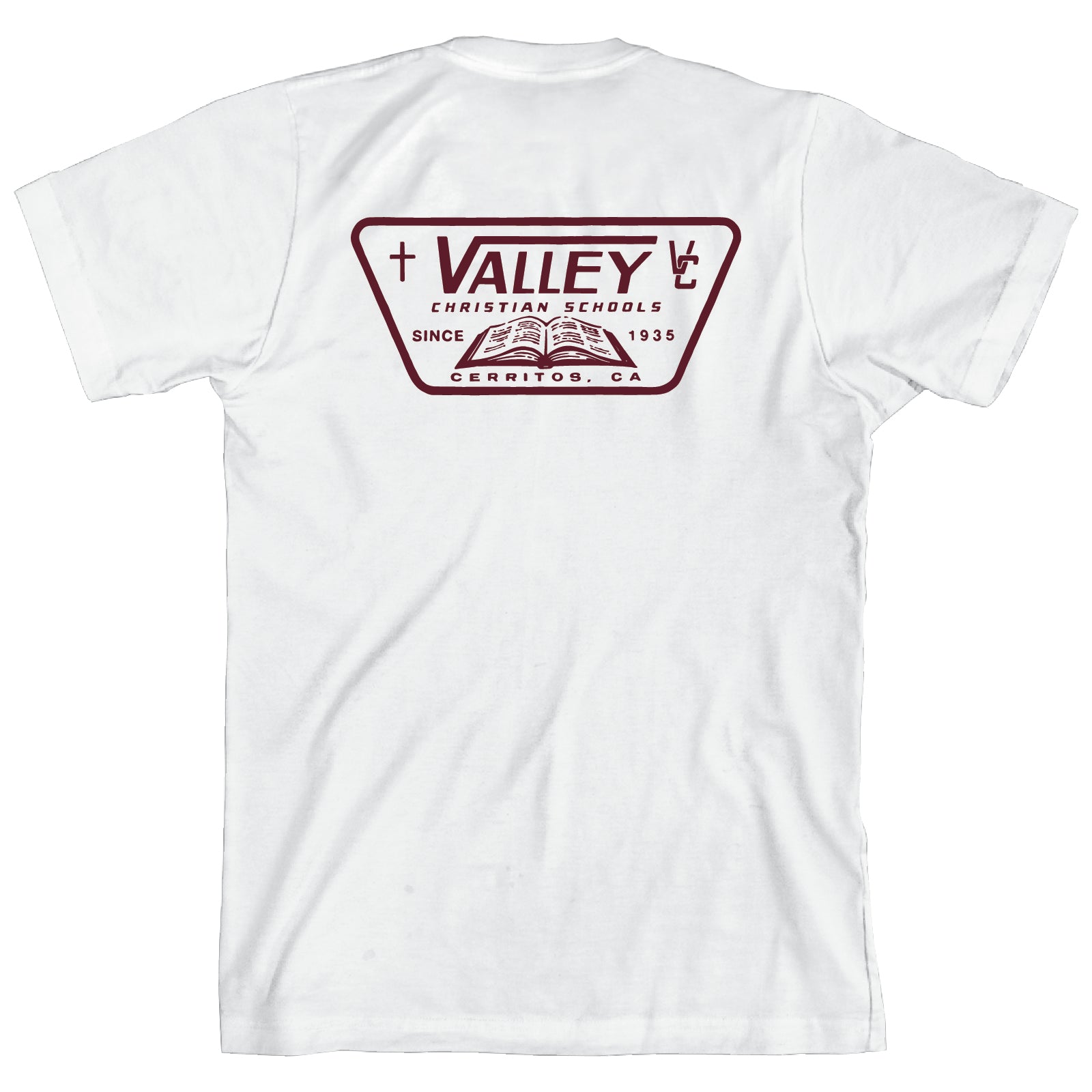 Valley Shield Youth T-Shirt White