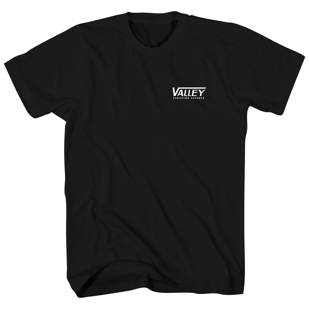 Valley Shield Adult T-Shirt Black
