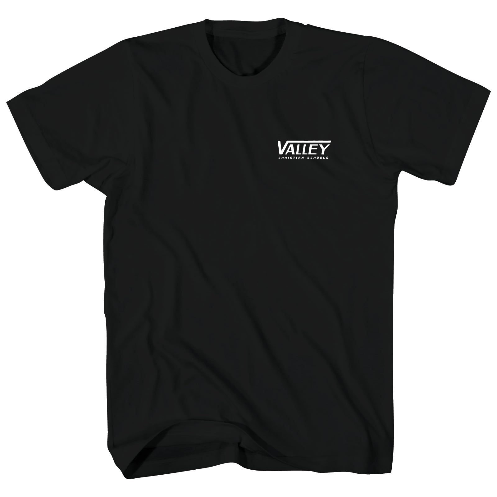 Valley Shield Adult T-Shirt Black