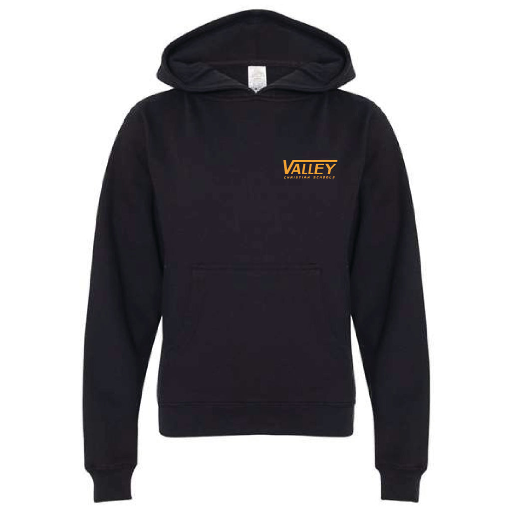Valley Shield Youth Hoodie Black